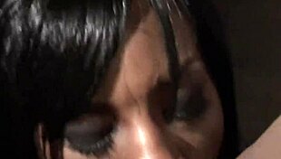 Ebony femdom dominates with kinky bdsm sex