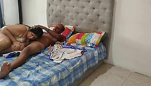 Sharing Bed with Stepdad's Old Man Ends in Wild Sex