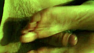 my wife gives an amazing footjob with her shoes on