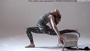 Hey, wanna watch Russian hairy gymnast Rita Mochalkina spread wide open?