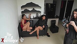 Friend discovers us fucking on hidden camera!