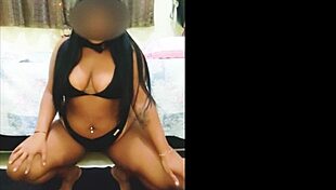 Sensual dance leads to intense solo performance and orgasm