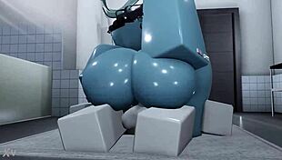 Blue Girl Screams During Intense Sex And Cumshot!