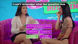 Two hotties masturbating in lingerie with toys