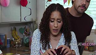 Birthday Gangbang With Step Family Anal And Blowjob