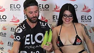 Antonella Jones Takes on Wild Challenges at Elo Podcast. I Felt Every Moment!