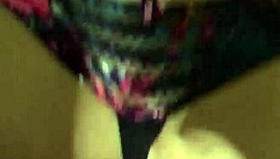 A POV video of a one night stand found on Tinder with a thong wearing woman