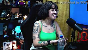 Martina Olivera in Public Glamour Sex Close-Up