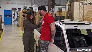 The bored girlfriend decides to shoot her shot with deepthroat and licking in pov