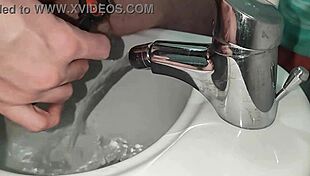 I stroke my cock but then get excited and cum