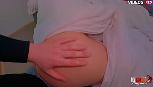 Stepbrother sneaks for anal fisting.