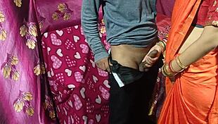 Cute saree bhabhi gets naughty with her devar for rough hard anal sex after ice massage.