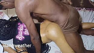 curvy ebony neighbor's juicy pussy