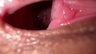 Intriguing view of a beautiful 18-year-old girl's anatomy