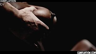 Zaawaadi's Extreme Cumflation: Black Beauty Overflowing With Cum