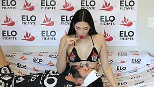 Maria Mendez in the spicy room preview