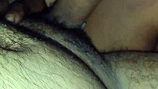 watch this ebony bbw give a blowjob before getting fucked interracial