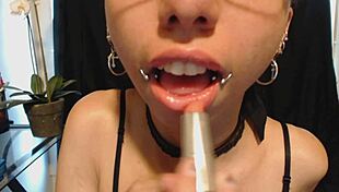 Why drool on your lipstick like that?