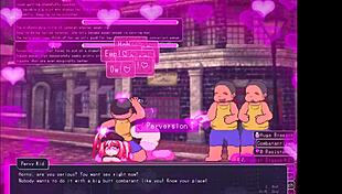 Eris Dysnomia events unfold in wild hentai game action.