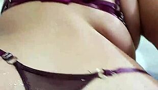 Housewife celebrates valentine's day with cousin in motel jacuzzi fucking her huge tits ass bodybuilder