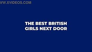 Posh British lesbians clash with a wild strap-on dildo session.