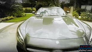 Playboy Babes Wash Mercedes