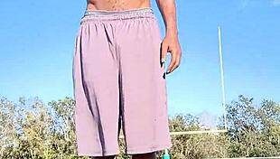 I thin k its good to work out wit my father-in-law in da dorm, he's so matur and skinny