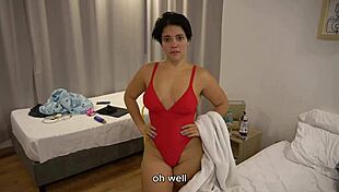 Curvy Stepdaughter Teaches Stepdad to Release Stress in Dorm