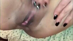 Brunette moans during anal doggystyle with crossdresser