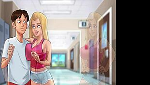 roxxie gets clapped by mia in locker room