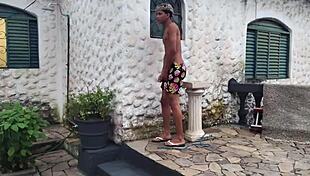 Stepmom Seduces Stepson Publicly