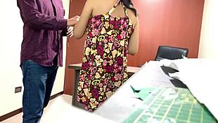 fucking mexican architect nataly doggystyle in monterrey office