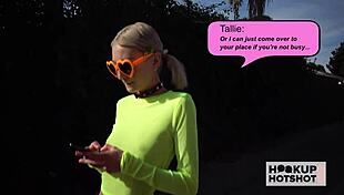 oh wow, tiny titties blonde tallie lorraine getting fucked on all fours with monster cock!