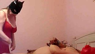 bound slave under femdom domination