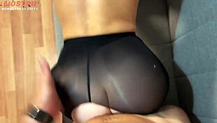 Redhead gets fucked by her number one fan and has his cum on her face