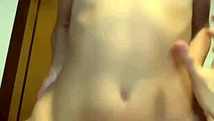 Watch this amateur ride in cowgirl her perfect tits bouncing