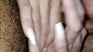 masked milf sucks rough cock in pov blowjob