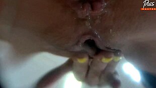 pissing compilation got golden rain flowing in femdom action. check this homemade milf wife squirting on toilet ep 823.