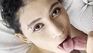 neighbor woke me up with dick in mouth and came in face