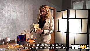 Karina King’s Massive Fake Boobs Clear Debt in Wild Encounter