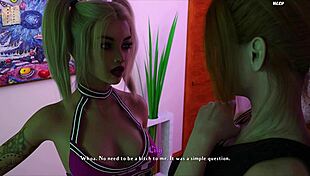 Being a Dik 167 dik route: 'Oh wow, this curvy girl in sexy outfit has huge tits!' The scene heats up with intense action.