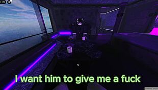 The Roblox girl felt bored, but her friend arrived and they started fucking passionately.