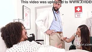 Hospital heartbreak hoe unveiled! Alison Rey and Will Pounder bang hard