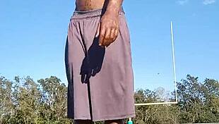 I thin k its good to work out wit my father-in-law in da dorm, he's so matur and skinny