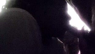 Diamond In The Rough Slut Swallows Cum In Homemade Blowjob With Black Neighbor