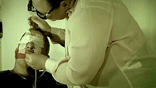 Mistress April Uses Restrained Slave