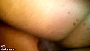 mature milf takes big black cock in husband's room