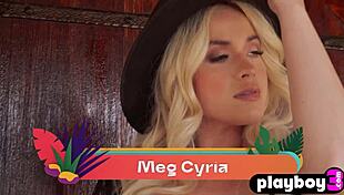 Meg Cyria Poses Naked Outdoors!