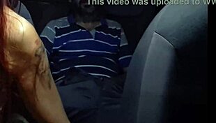 Safada works as app driver and catches man masturbating in back seat!