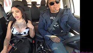 yo, check out pochita tatuada baby kat casting with luis garay